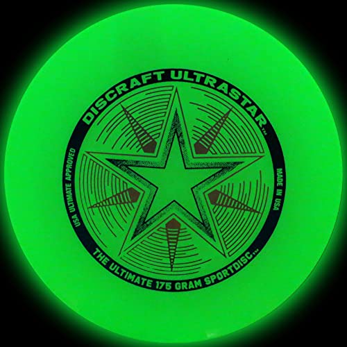 Discraft Nite Glow Ultra-Star 175g Ultimate Disc