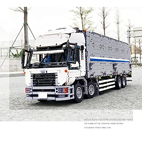 Mould Technik LKW 13139, Truck Bausteine Modell mit Ferngesteuert und Motors,4166 Teile Klemmbausteine Bauset… – Bild 3