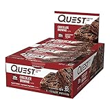 Quest Nutrition Protein Bar Chocolate Brownie. Low Carb Meal Replacement Bar with 20 gram Protein....