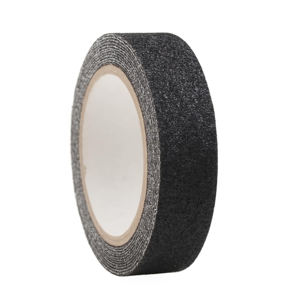 WOD Heavy Duty Anti Slip Tape Black - 1 inch x 30 ft. Non Skid Treads Weather Proof Indoor/Outdoor Traction Tape for No Slip Stairs ASTC32