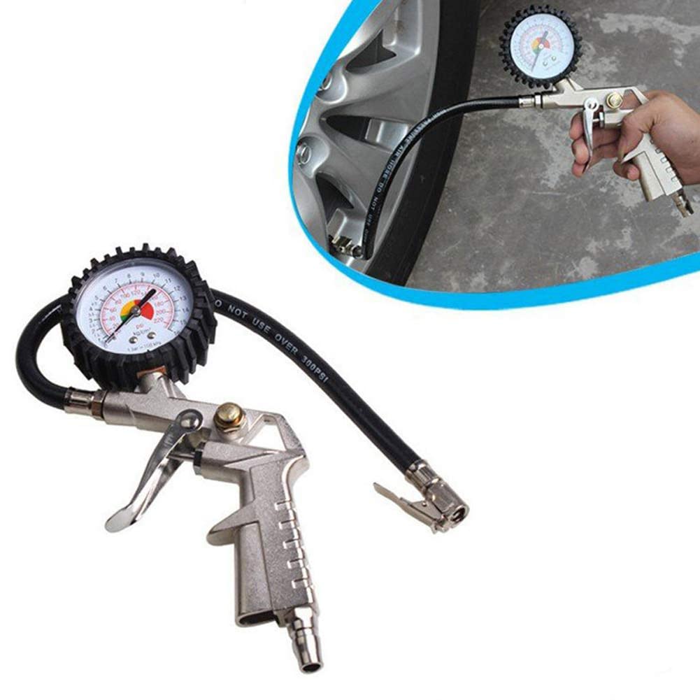 Amazon | Haixifry 空気圧 エア チェッカー タイヤ ゲージ 自動車