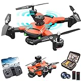 RiskOrb 2023 Upgrade Drone with 1080P Dual Camera for Adults/Kids/Beginners,540° Obstacle Avoidance,