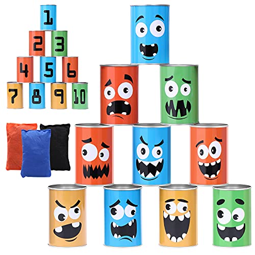 Fun Alternatives to Going Trick-or-Treating Door to Door Carnival Games Bean Bag Toss Game