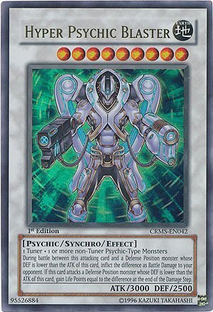 Amazon.com: Yu-Gi-Oh! - Hyper Psychic Blaster (CRMS-EN042