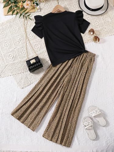 Image of Tagas Girls TOP AND PANT|COORDINATED OUTFIT FOR GIRL| DRESS FOR(GIRLS)| TOP WITH PALAZZOS FOR GIRL'S|(GTP)