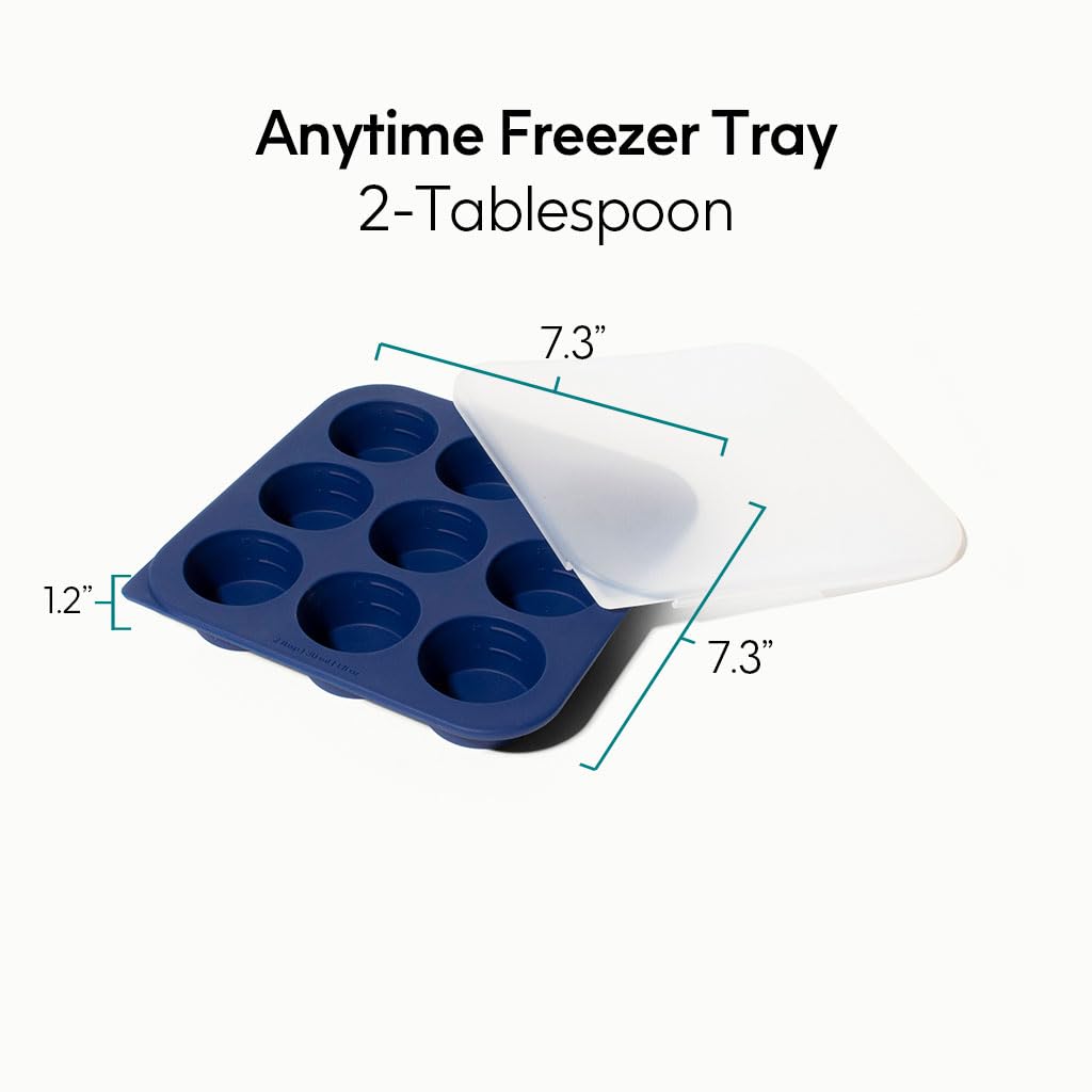Amazon.com: Anyday 2-Tbsp Silicone Freezer Tray with Silicone Lid