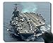 Produktbild Mauspad mit genähtem Rand, Militär USS Abraham Lincoln (CVN 72) Kriegsschiff Rutschfeste Gummi-Mousepad
