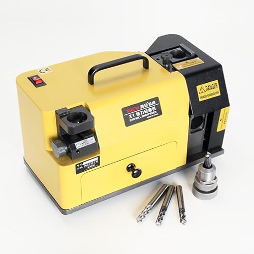 MRCM End Mill Sharpeners Grinding Machine 4-14mm CNC Router bit Sharpener for 2 3 4 Flute(MR-X1)