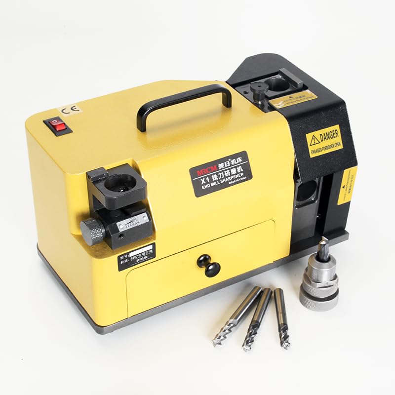 Afiladores de molino de extremo Máquina de pulir 0.157-0.551 in CNC Router bit Sharpener para 2 3 4 flauta (MR-X1)