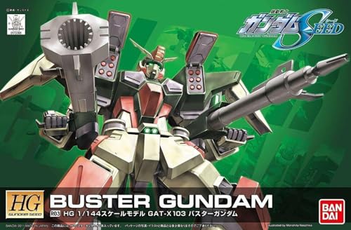 Bandai Hobby R03 Buster Gundam HG 1/144 Scale Model Kit