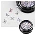 Produktbild Chutoral 3d Schmetterling Glitzer Nägel Glitzer Sequin Chunky Glitter Schmetterling Nagel Pailletten nail art flake nail glitter Schmetterling Nagel Pailletten(2)