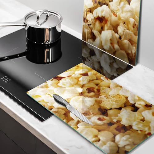 Planche à découper induction 2x30x52cm Wallfluent Popcorn pour protection plaque - 3