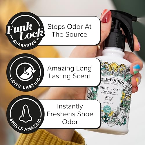Image of Sole-Pourri Shoe Deodorizer + Foot Spray Odor Freshener, 10 Ml