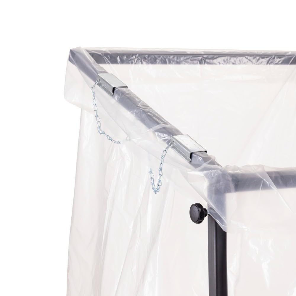 Steinbock Großvolumen Wertstoffsammler | 1.000 Liter Volumen | HxBxT 123 x 73 x 69,5 cm | fahrbar | hochwertig & stabil | Müllsackständer aus Stahl | vielseitig einsetzbar | Made in Germany