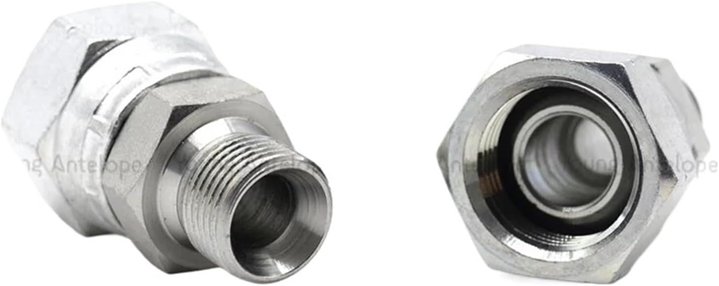 Inch inner and outer wire union 2B inner wire D type outer wire C type 2/3/4/6 high pressure hydraulic transition joint(1l4-3l8)