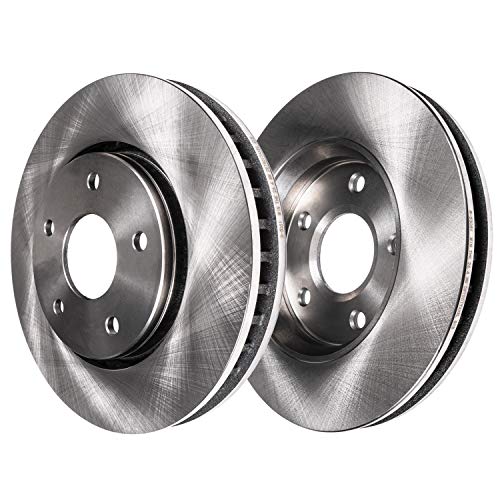 Detroit Axle - Front Brake Kit for 05-11 Dodge Dakota Mitsubishi Raider Ram Dakota Replacement 2005 2006 2007 2008 2009 2010 2011 Disc Brake Rotors Ceramic Brakes Pads - Image 6