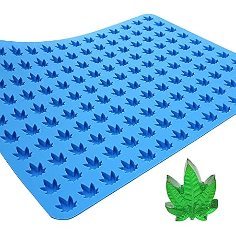 Marijuana Leaf Silicone Candy Mold - Half Sheet Cover