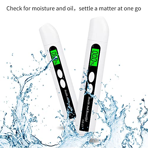 Kostech Portable Digital Monitor Detector Skin Sensor Face Skin Moisture Tester Meter Water fluid Analyzer Facial Skin Care Tools - Image 5