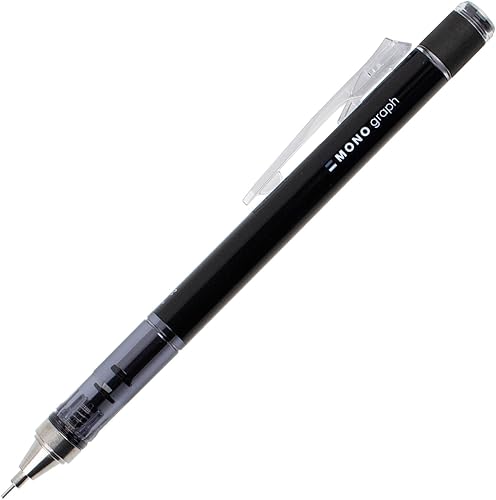 Tombow 53112 MONO Graph - Portaminas (1 unidad), color negro