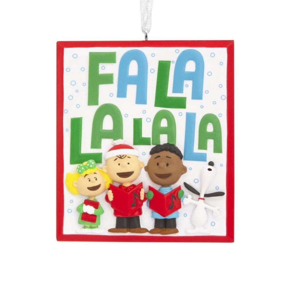 Hallmark Peanuts Hanging Ornament | Snoopy Hanging Ornament Peanuts Carolers