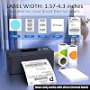 Impresora de Etiquetas de Envío Mvgges, Bluetooth 4x6, Impresora Térmica de Etiquetas para Pequeñas Empresas, Oficina o Hogar, Compatible con Android, iOS, Windows y Mac, Ampliamente Usada para Amazon, USPS, Etsy, Negro Ink 5