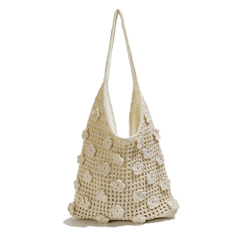 Sac fourre-tout élégant à fleurs grand format pour le travail