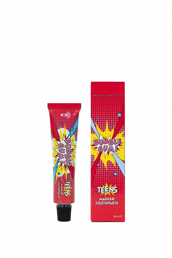 MONTCAROTTE TEENS MARKER TOOTHPASTE (50, Bubblegum) Bubblegum 30 ml