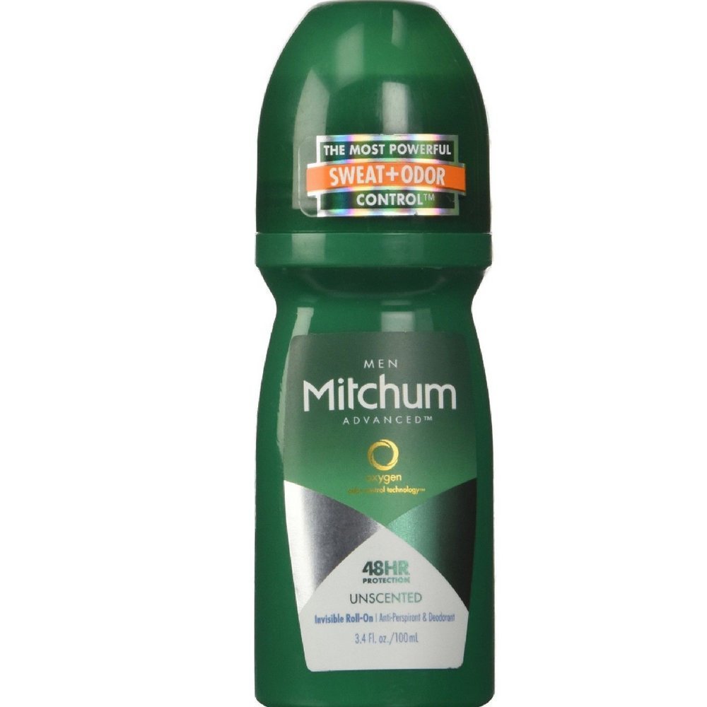 Mitchum Anti-Perspirant & Deodorant Roll-On, Triple Odor Defense, 48HR Protection, Unscented 3.4 FL OZ - 9 Pack