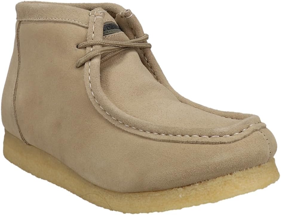 Roper Mens Gum Sticker Square Toe Chukka Casual Boots Ankle - Brown - Image 2