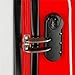 Disney Minnie Around the World Maleta de cabina Rojo 38x55x20 cms Rígida...