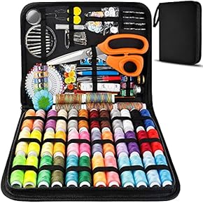 Kit Cucito 122 Pezzi - Gessetti Sartoriali, Spilli, Forbici, Metro A Nastro Per Trapuntatura E Cucito - Foto 2