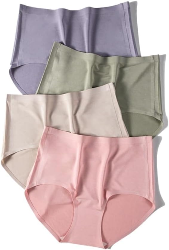 SMEJS Traceless ワンピース ハイウエスト 下着 レディース 三角パンツ(XL)