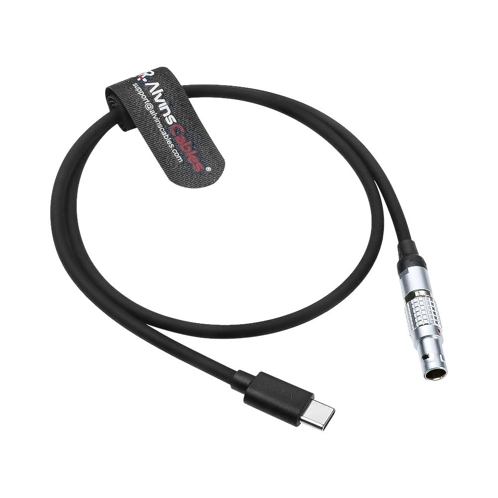 Cable USB-C a 2 pines Alvin's Cables para solucionar la batería de tu Teradek 7