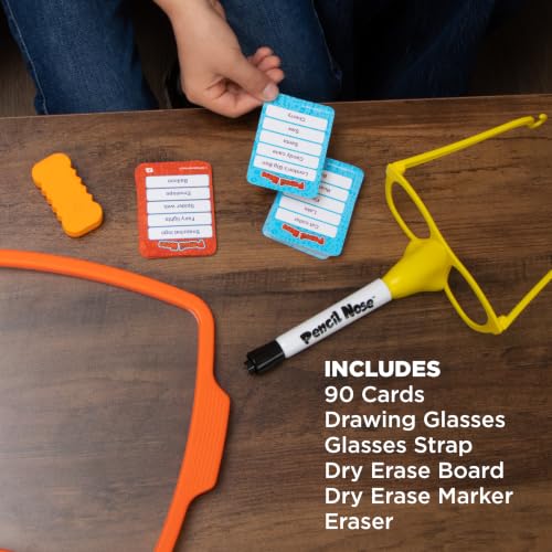 Image of Pencil Nose Board Games for Family Night - The Ultimate Drawing Game - Kids Games, Family Game, Multi-Player, Party Game - Ages 8+