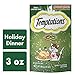 Temptations Classic, Crunchy and Soft Cat Treats, Holiday Dinner Turkey and Sweet Potato Flavor, 3 oz. Pouch