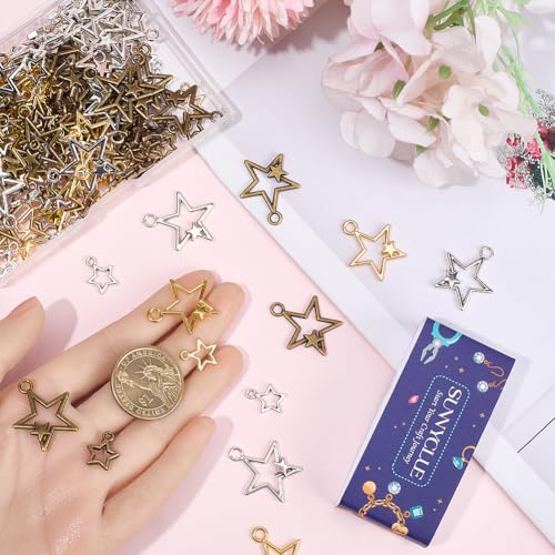 Pendentifs étoile creuse en métal pour ne jamais manquer d'idées - 4