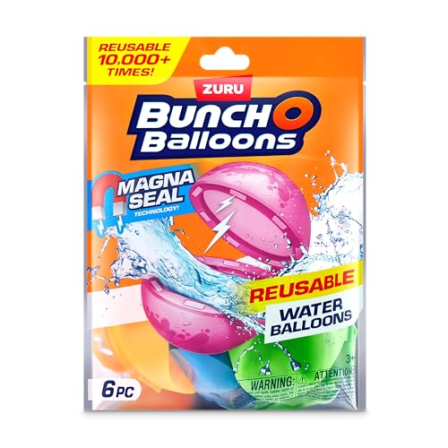 Bunch O Balloons Reusable Water Balloons 6 Pack by ZURU