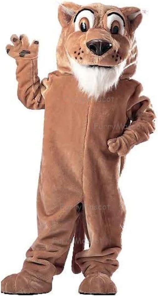 New Power Corby Cougar Wildcat Catamount Leopard pumas puma concolor Mascot Costumes Mascotte Mascota