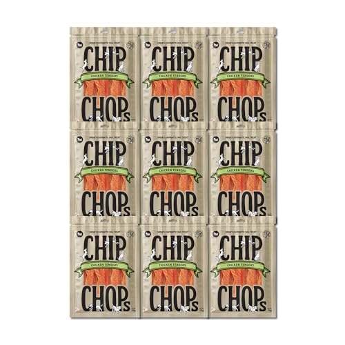 Image of Chip Chops Chicken Tenders Dog Treat, Easily Digestible, Healthy Dog Treat, Perfect for Snacks, Suitable for All Dog Breeds, (Pack of 9) Each 70gm