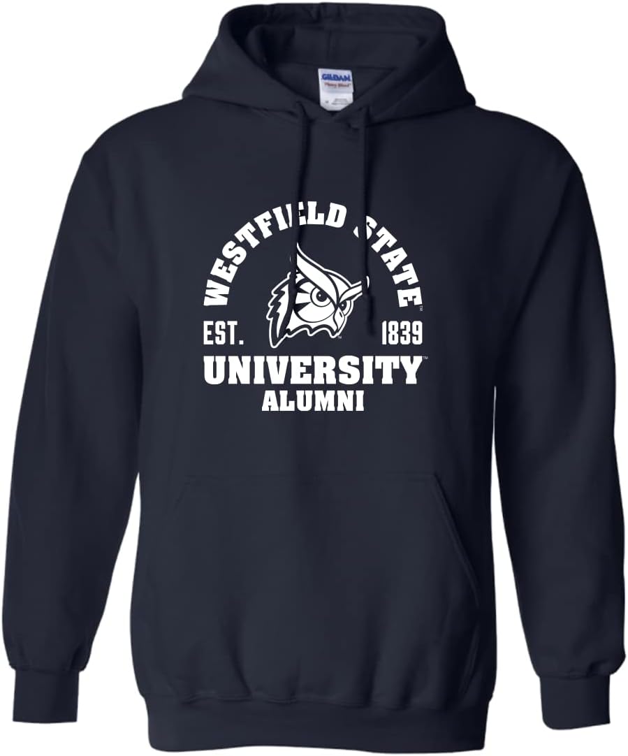 CreateMyTee | Westfield State University Alumni Hooded Sweatshirt