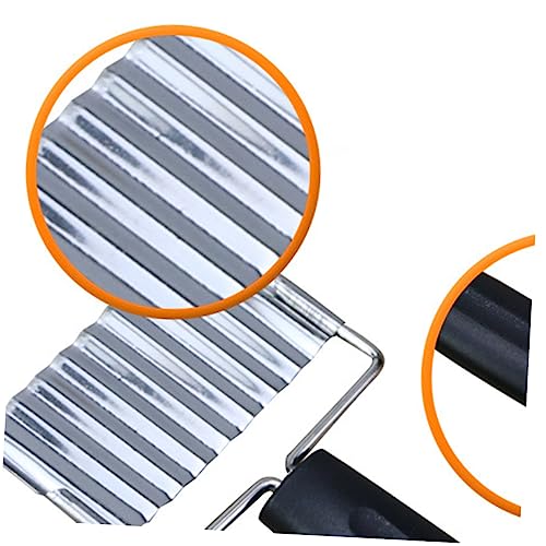 Cuchillo ondulado para papas Alipis acero inox miniatura 7