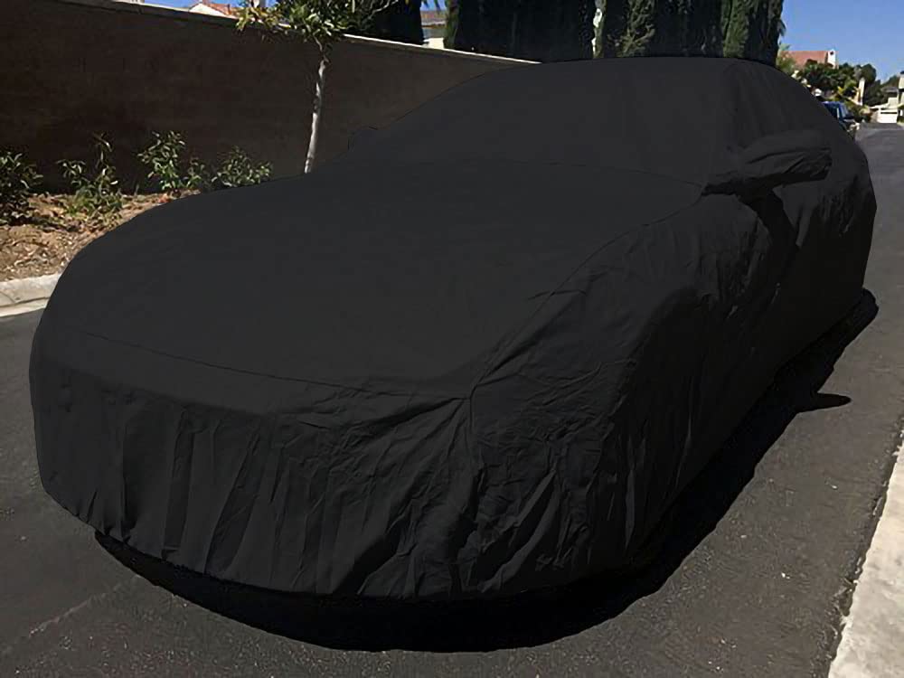 CarsCover Custom Fits 2015-2024 Lexus RC200t RC300 RC350 RCF Sport Car Cover Heavy Duty Weatherproof Ultrashield Black Covers — view 2