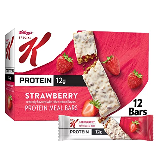 Kellogg's Special K Protein Bars, 12g Protein Snacks, Meal Replacement