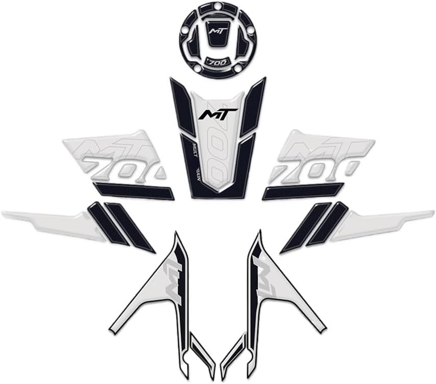 Tank Traction Pad Motorcycle Tank Pad Protection Sticker for 700MT MT 700 MT700 2023 2024 Epoxy Sticker Kit