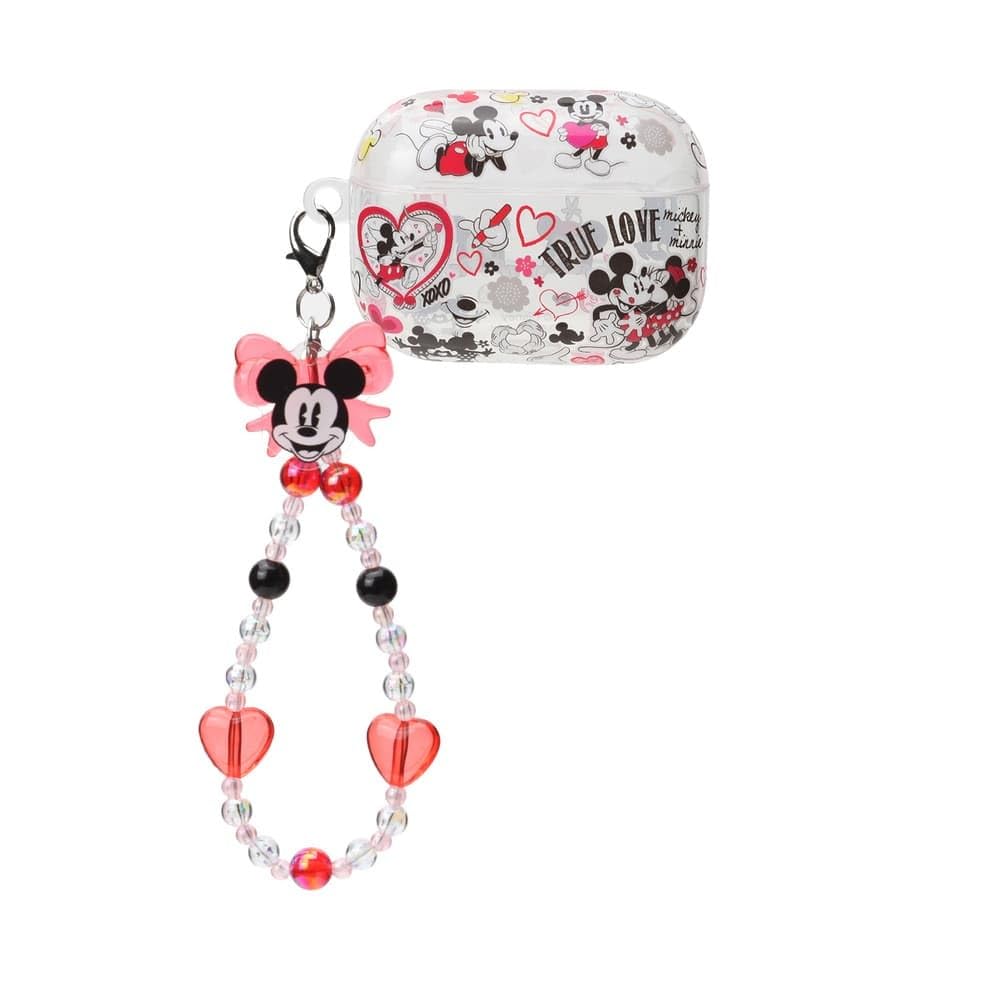 キャラクター デザイン AirPods Pro3 用 TPU ソフトケース ディズニー ミッキーマウス PG-DAPP3TP01MKY