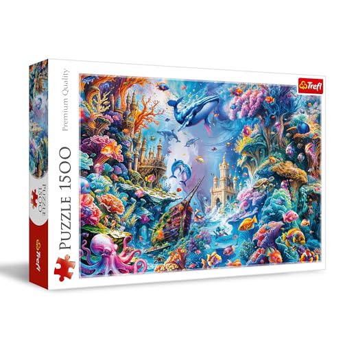 Trefl - Winter Time - 1000-piece Jigsaw Puzzle - Winter Scene in The Mountains, for Adults and Children Aged 14 and up