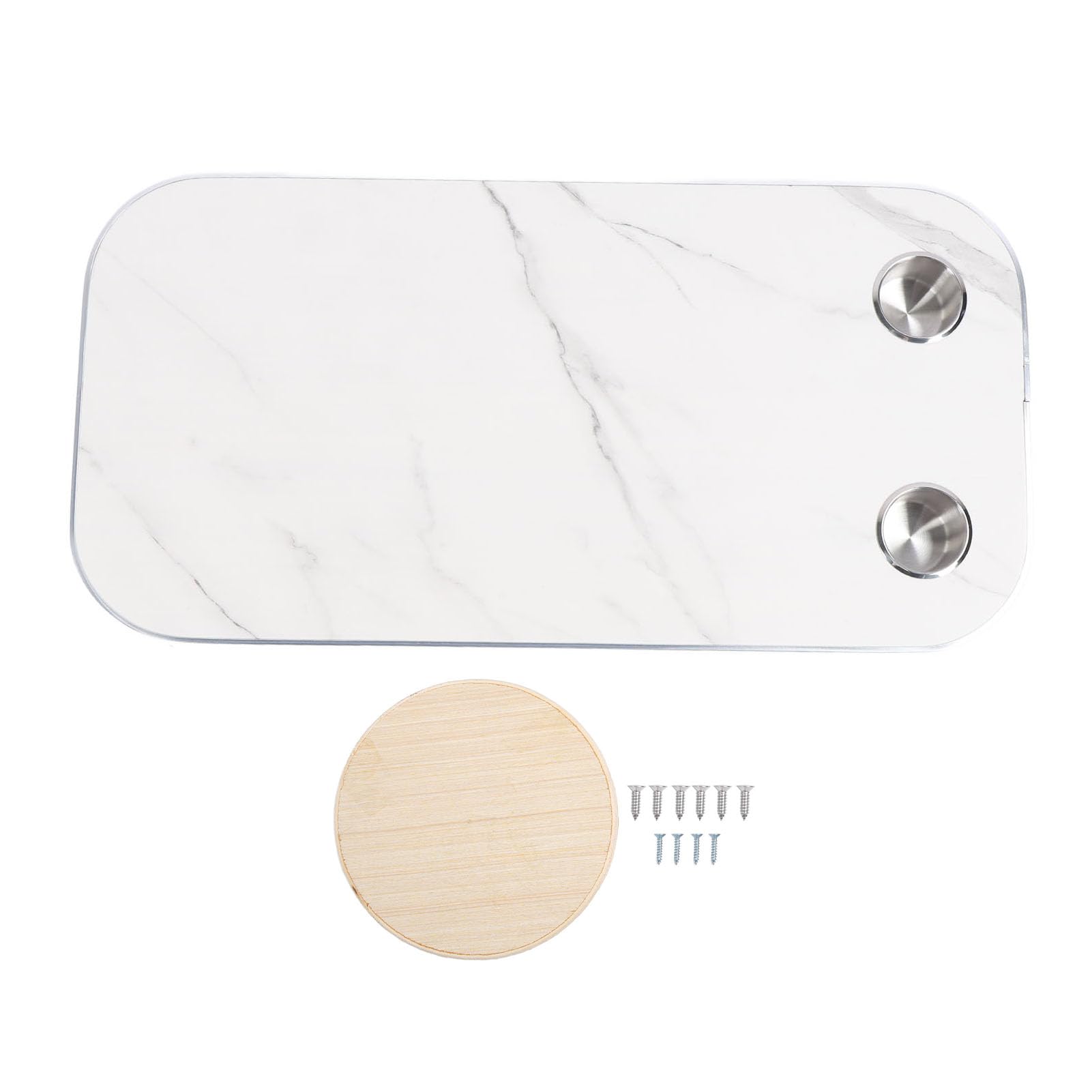 aqxreight 800 X 400 Mm in Alluminio Tavolo Tavolo con Portabicchieri - Barca Versatile e Yacht per Pranzo o Spazio di Lavoro