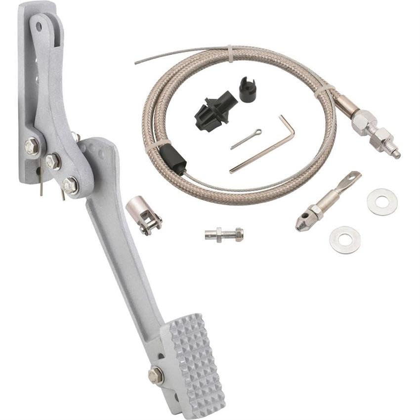 accelerator pedal linkage Throttle Assembly and Stainless Braided Cable Kit Größe:Gr.40 loaded throttle pedal Quinton Flynn: Voice Acting Sattel