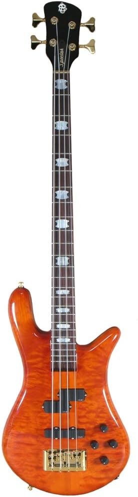 Euro Series EURO4DOUG 4-Strings Bass Guitar, Amber Burst