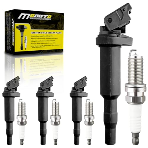 MOAUTO Set of 4 Ignition Coils Pack UF667 65830571...